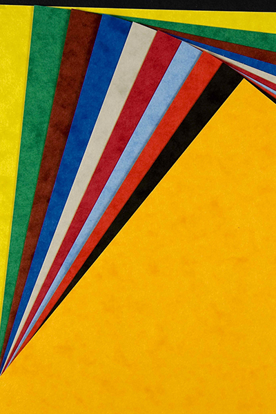 Types and uses of textured paper