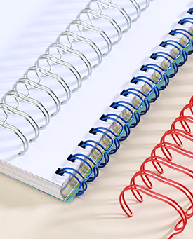 Plastic binding covers to protect your work