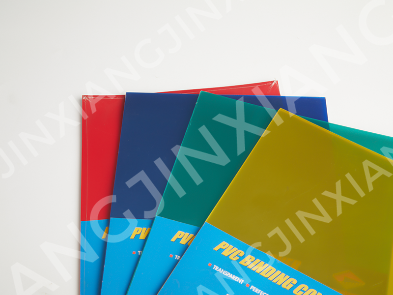 Office Supply Transparent Colour Different Thickness PVC Binding Cover-PVC Binding Cover