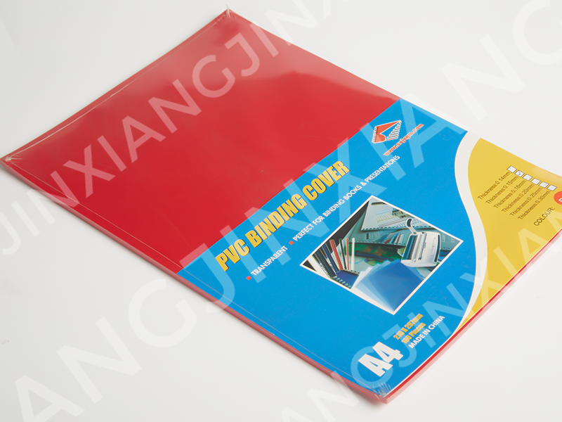 Office Supply Transparent Colour Different Thickness PVC Binding Cover-PVC Binding Cover