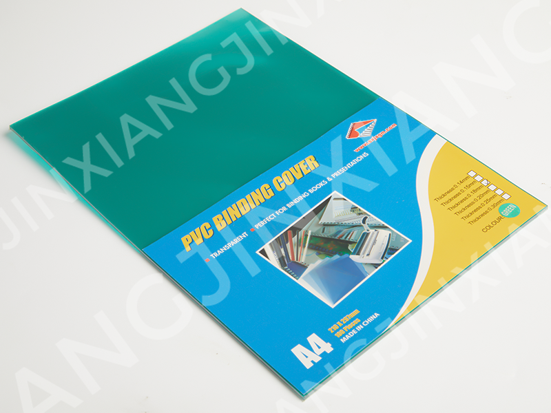 Office Supply Transparent Colour Different Thickness PVC Binding Cover-PVC Binding Cover