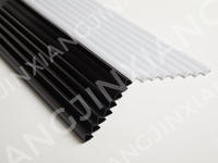 Triangle/ Round Back PVC Plastic Slide Binder for Office & School Supply-Plastic Binding Strip/Slide Binder