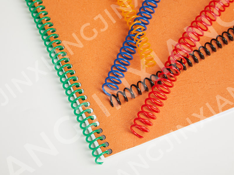 Multi-Specification Plastic Binding Spiral Coil for Office & School Supply-Plastic Spiral Coil