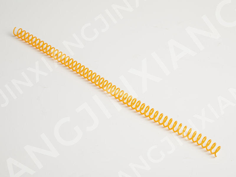 PVC Plastic Binding Spiral Coil in Spool Packing-Plastic Spiral Coil