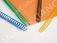 Multi-Color Single Loop Plastic Coil-Plastic Spiral Coil