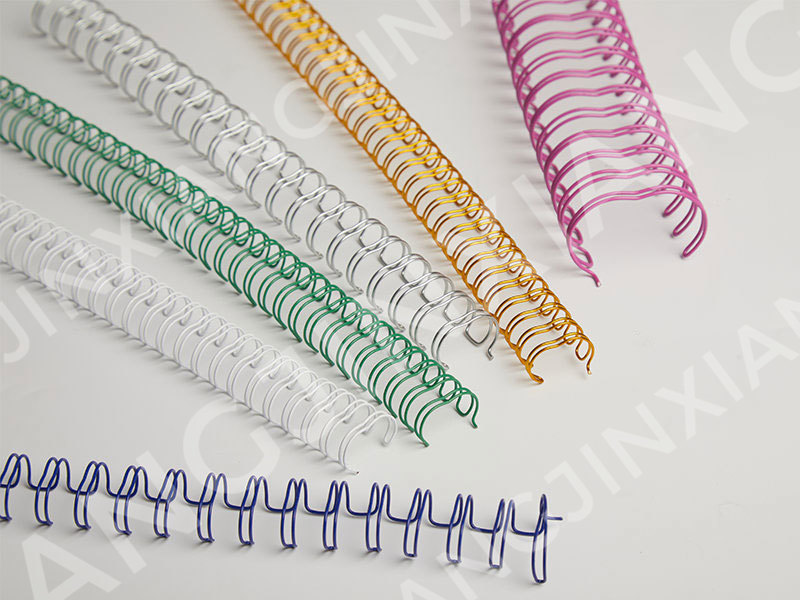 Notebook Binding Used Twin Ring Double Loop Wire-Double Loop Wire