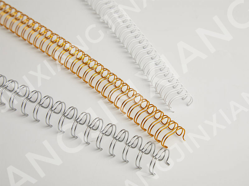 Notebook Binding Used Twin Ring Double Loop Wire-Double Loop Wire