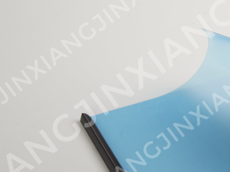 Blue Transparent Plastic Film-PVC Binding Cover