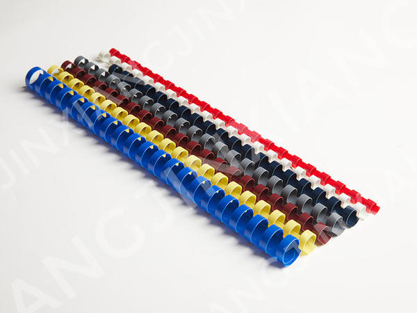 6mm-51mm Colorful PVC Spiral Binding Ring-Plastic Binding Combs/Rings